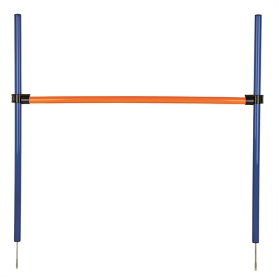 TRIXIE Dog Activity Agility Horde Traploos verstelbaar, snelle opbouw, incl. transporttas - Blauw/Oranje - 123x115x3 cm
