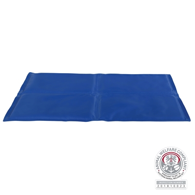 TRIXIE Koelmat voor hond Koelt zonder stroom of water - Blauw - 65x50 cm
