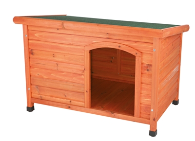 TRIXIE NATURA HONDENHOK CLASSIC MET PLAT DAK BRUIN