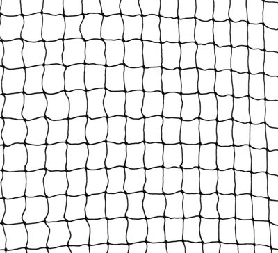 TRIXIE Kattenbeschermnet Geknoopt 3×3 cm maas UV-bestendig - Zwart - 4x3 m
