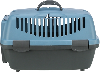 TRIXIE REISMAND CAPRI DONKERGRIJS / PASTELBLAUW