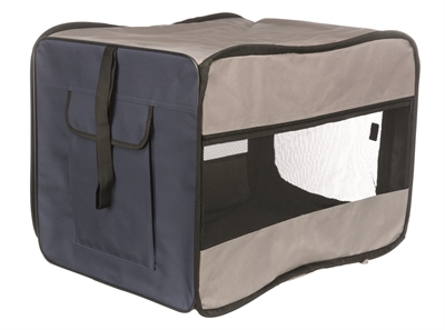 TRIXIE REISMAND TWISTER OPVOUWBAAR DONKERBLAUW / LICHTBLAUW