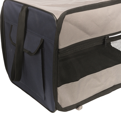 TRIXIE REISMAND TWISTER OPVOUWBAAR DONKERBLAUW / LICHTBLAUW