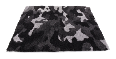 MARTIN Vetbed Camouflage Gerecycled Isolerend, zacht & absorberend - Grijs - 100x75x2 cm