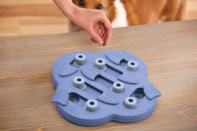 NINA OTTOSSON Hondenspeelgoed Dog Hide N Slide Composiet Intelligentiespel met schuifjes, snackcompartimenten en makkelijk te reinigen - Composiet - 33x33x5