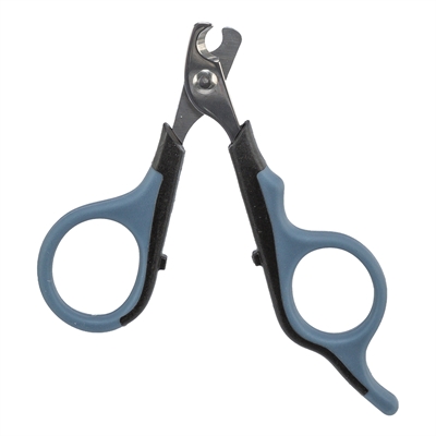 TRIXIE Nagelschaar voor kleine dieren RVS, slipvaste rubberhandgreep - Zwart - 8 cm