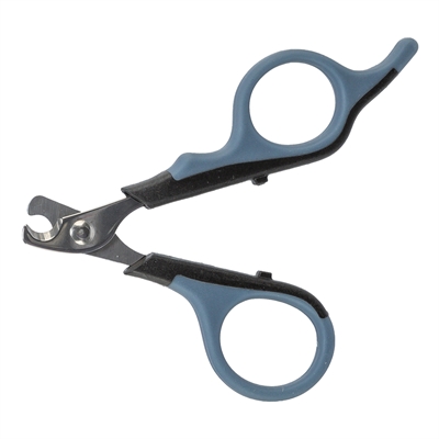 TRIXIE Nagelschaar voor kleine dieren RVS, slipvaste rubberhandgreep - Zwart - 8 cm