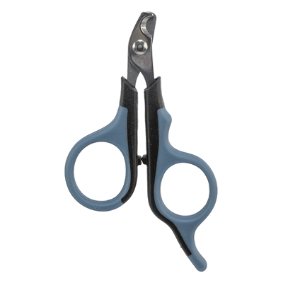 TRIXIE Nagelschaar voor kleine dieren RVS, slipvaste rubberhandgreep - Zwart - 8 cm