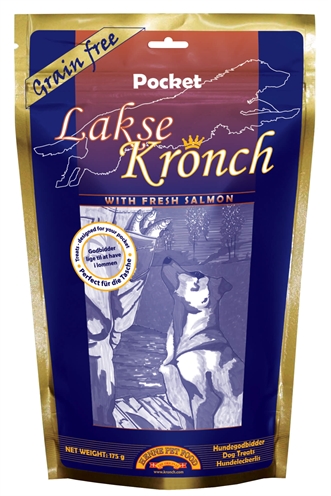 KRONCH Zalmsnacks Pockets 76% zalm hoog eiwit en rijk aan Omega-3 - 175 g