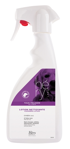 HERY Lotion Universeel Aloë Vera reinigt zonder spoelen | Voor alle vachttypen - 500 ml