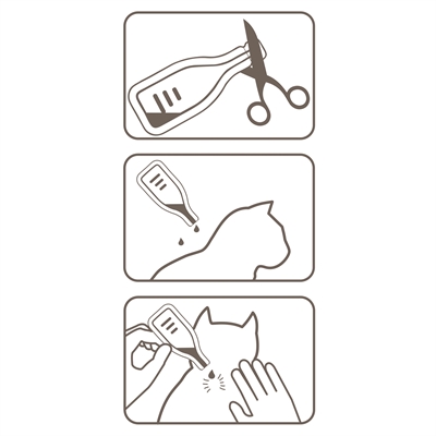 BEAPHAR Spot-on Fiprotec Kat 3+1 Pipet - 5 weken bescherming tegen vlooien, doodt teken -