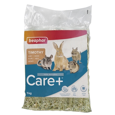 BEAPHAR Timothy hooi CARE+ Vezelrijk 32% ruwvezel, laag Ca 0,29% - 1 kg