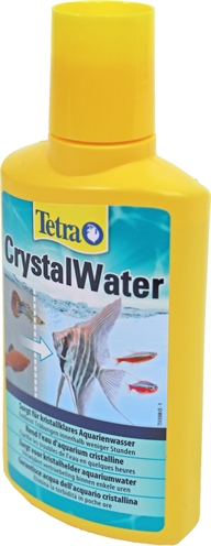 TETRA Waterklaringsmiddel AQUA CRYSTALWATER Kristalhelder in 2-3 uur - Geschikt bij lage KH - 250 ml