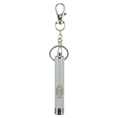 TRIXIE LED-pointer laserspeelgoed Catch The Light Vis-LED, min. 100 uur, stevig aluminium/kunststof - Zilver - 8 cm