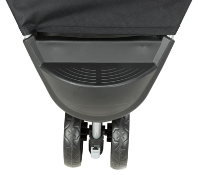 TRIXIE Hondenbuggy Compact licht en inklapbaar, ventilerend, 11 kg draaggewicht - Zwart - 80x47x100 cm