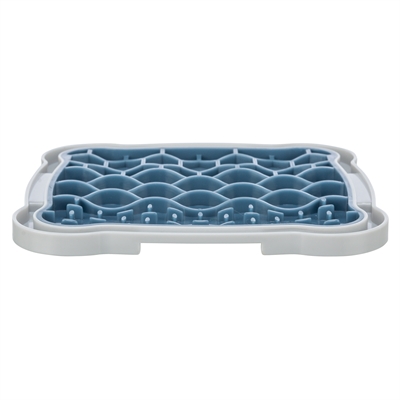 TRIXIE Lick'n'Snack plaat TPR/Plastic Kalmerend likspel, vriezerbestendig, slipvaste hoeken - 20x20 cm