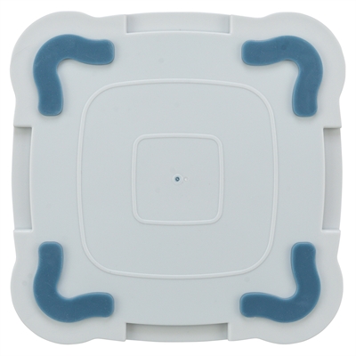 TRIXIE Lick'n'Snack plaat TPR/Plastic Kalmerend likspel, vriezerbestendig, slipvaste hoeken - 20x20 cm