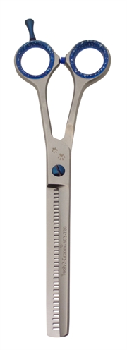TOOLS-2-GROOM Effileerschaar SHARP EDGE 103-700 Enkelzijdig dunnen & afwerken voor oren/poten - Zilver - 18 cm