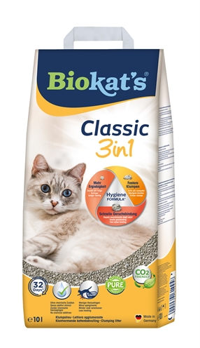Biokat's klontvormende (klei) kattenbakvulling - 10 L