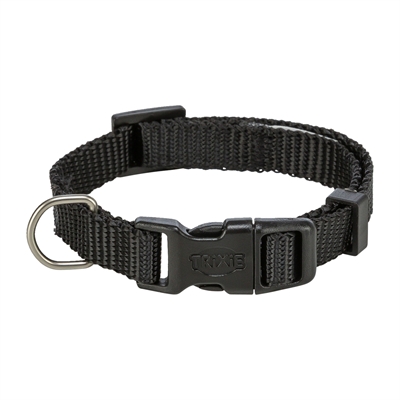 TRIXIE HALSBAND HOND PREMIUM ZWART