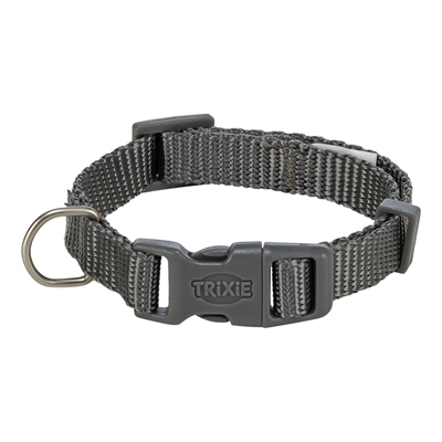 TRIXIE HALSBAND HOND PREMIUM GRAFIET GRIJS