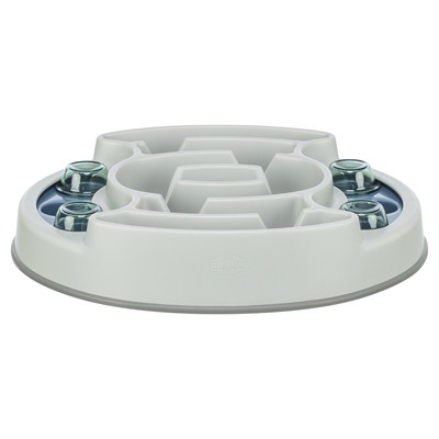 TRIXIE Dog Activity Slide & Feed Intelligentiespel voorkomt schrokken antislip - Kunststof - 30x27 cm