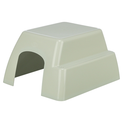 TRIXIE Knaagdierhuis Cavia Kunststof speels model met afgeronde ingang - Assorti - 26x23x15 cm