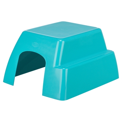 TRIXIE Knaagdierhuis Cavia Kunststof speels model met afgeronde ingang - Assorti - 26x23x15 cm