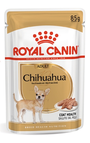 ROYAL CANIN Natvoeding Chihuahua Pouch Stimuleert eetlust en ondersteunt huid en vacht - Naturel - 12x85 g