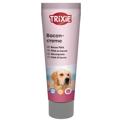 TRIXIE Beloningspasta PREMIO Baconpasta Baconsmaak, tube voor training & medicijnen, glutenvrij - 110 g
