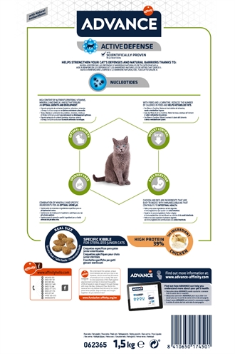 Advance Cat Junior Sterilized Huhn Katzenfutter