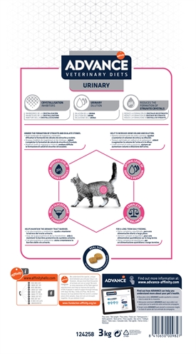 Advance Veterinary Diet Cat Urinary Diätfutter für Katzen mit Harnwegsproblemen