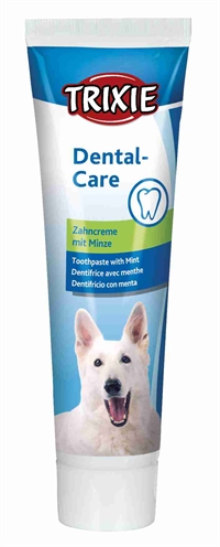 TRIXIE Gebitsverzorgingsset Hond Complete set met 3 borstels, munt-tandpasta tegen tandplak - Assorti - 1 set