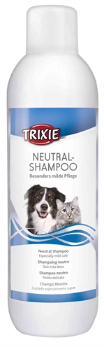 TRIXIE Shampoo Neutraal - Milde reiniging voor hond & kat | Geschikt voor alle vachttypen, zachte vacht - 250 ml