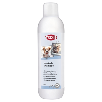 TRIXIE Shampoo Neutraal Milde reiniging voor honden en katten | Voor alle vachttypen, zachte vacht - 1 L