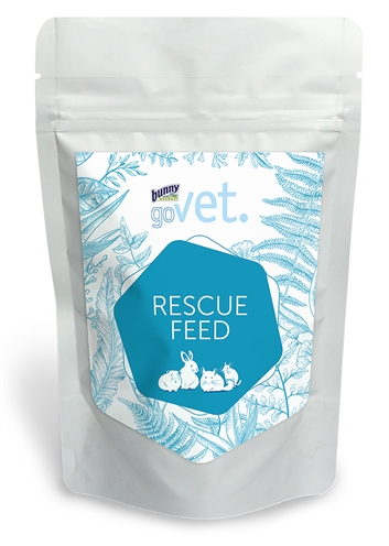 BUNNY NATURE Aanvullend voer GoVet Rescuefeed 100% natuurlijk dwangvoermix voor herstel & gewichtsverlies