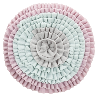 TRIXIE JUNIOR SNUFFELMAT ZACHT ROZE / MINTGROEN / GRIJS