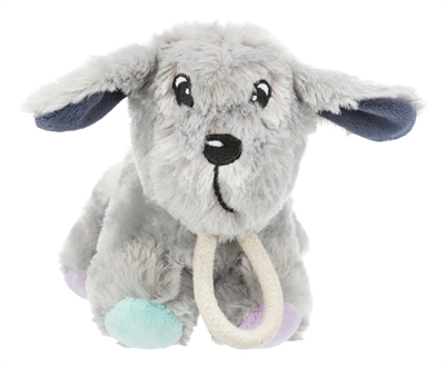 TRIXIE JUNIOR PLUCHE HOND MET TOUW