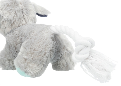 TRIXIE JUNIOR PLUCHE HOND MET TOUW