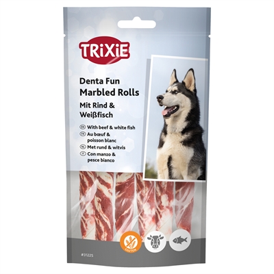 Trixie Denta Fun Marbled Beef kauwrollen