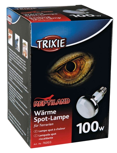 TRIXIE Warmtelamp Reptiland 100W Infrarood+UVA hotspot - Witgeel - 8x10,8 cm
