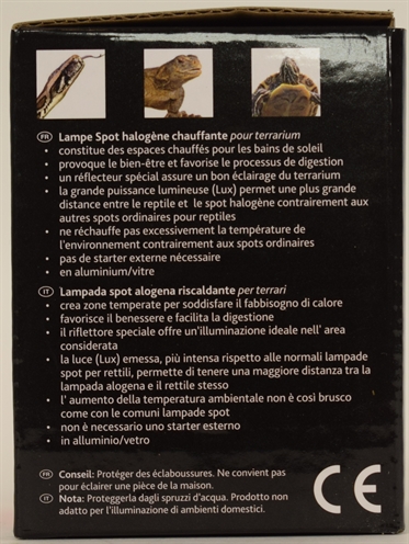 TRIXIE Reptiland Heatspot Pro Warmtelamp Halogeen - Hoge warmte-opbrengst met reflector - Transparant - 35 W