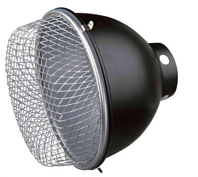 TRIXIE Reflectorset Reptiland Pro Socket Gepolijst versterkt UVB beschermkap - Zilver - 14x14x13 cm