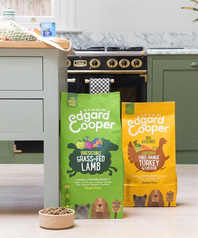 EDGARD & COOPER Verse Graslam Graanvrij Adult hondenvoer droog 7 kg