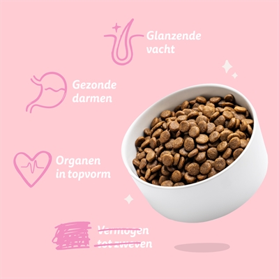 Edgard & Cooper Puppy Verse Scharrelkip/Kip hondenvoer droog 12 kg
