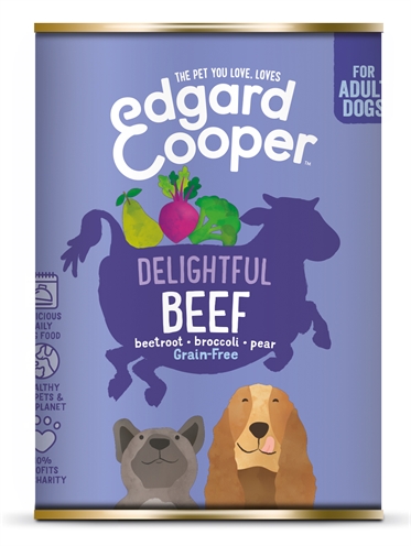 Edgard & Cooper Adult stukjes in saus rund hondenvoer nat 6x400 g
