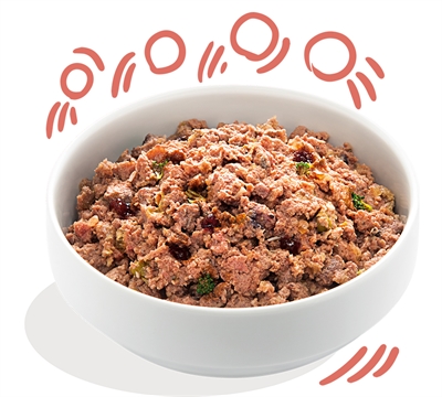 EDGARD & COOPER Senior stukjes in saus kip zalm hondenvoer nat 6x400 g