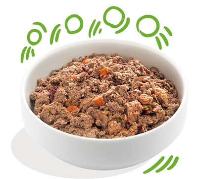 Edgard & Cooper Adult zacht gestoomd lam-rund hondenvoer nat 11x150 g