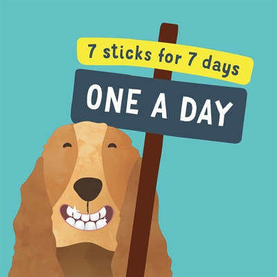 Edgard & Cooper Dental Sticks Appel / Eucalyptus dentalsticks hond