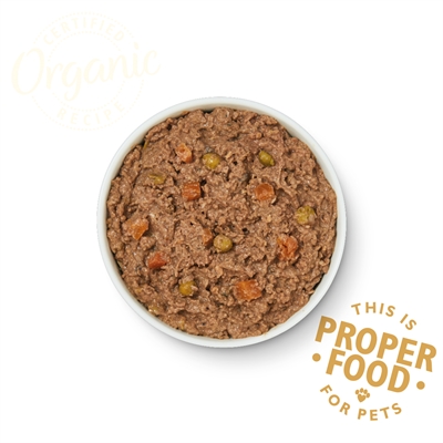 LILY'S KITCHEN Natvoer Dog Organic Chicken Supper Biologisch, 50% vlees & verse ingrediënten - 11x150 g
